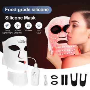 LED Silicone Face Mask